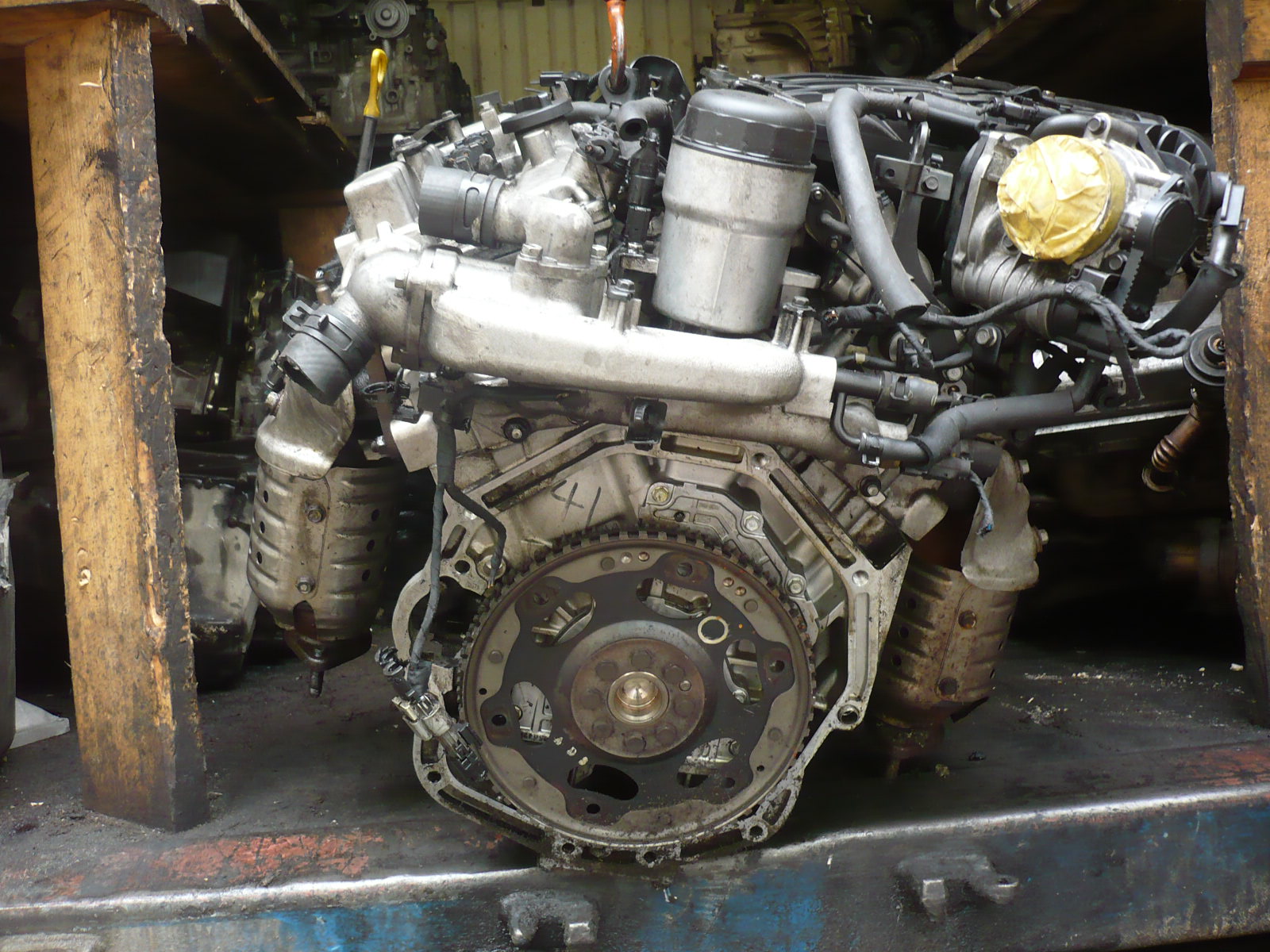 Двигатели и КПП из Кореи Двигатель G6DA 3.8 Hyundai IX55